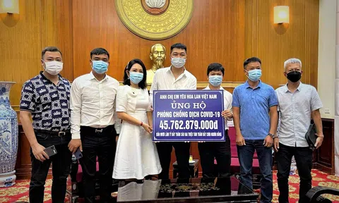 Ủy ban Trung ương MTTQ Việt Nam tiếp nhận hơn 45 tỷ đồng từ Cộng đồng người yêu hoa lan Việt Nam