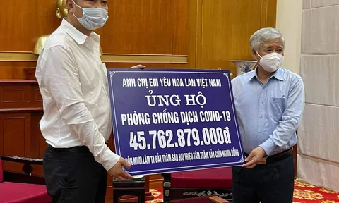 Đấu giá lan đột biến được hơn 45 tỷ đồng đã trao cho MTTQ Việt Nam