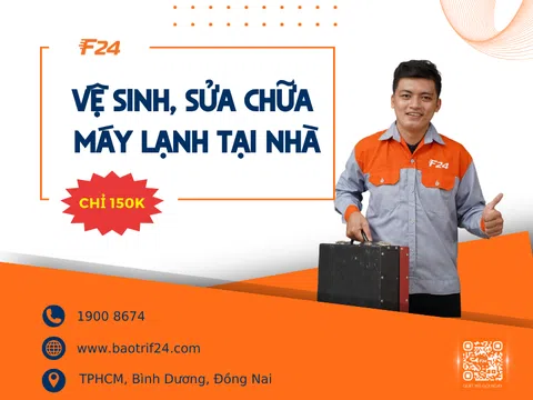 Số lượng khách hàng sử dụng dịch vụ vệ sinh máy lạnh tại F24 Vietnam tăng trưởng mạnh vào quý II của năm 2024