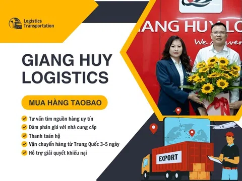 Order Taobao - nhập hàng Trung Quốc siêu tốc cùng Giang Huy Logistics