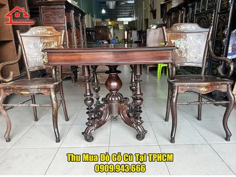 Dịch vụ thu mua đồ gỗ cũ giá cao tại TPHCM – Công ty CP DV Đình Duy