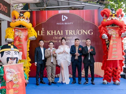 LỄ KHAI TRƯƠNG CHI NHÁNH HÀNG TIÊU DÙNG SINH HỌC & LÀM ĐẸP HAZAL BEAUTY TẠI NAM ĐỊNH