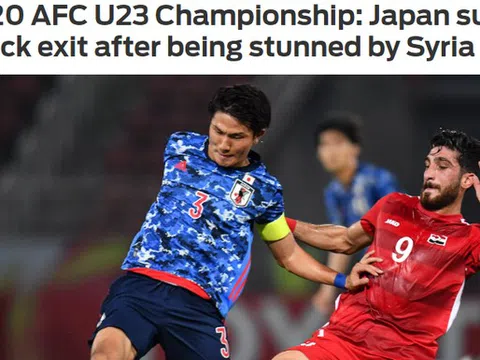 Báo châu Á sốc nặng vì U23 Nhật Bản bị loại sớm