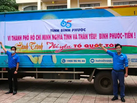 Chuyến xe yêu thương từ Bình Phước lan tỏa tâm tình của kiều bào tại Úc trên vùng dịch TP HCM