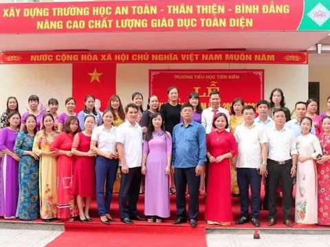 Phú Thọ: Chất lượng giáo dục toàn diện của Trường Tiểu học Tiên Kiên được nâng cao sau 30 năm thành lập