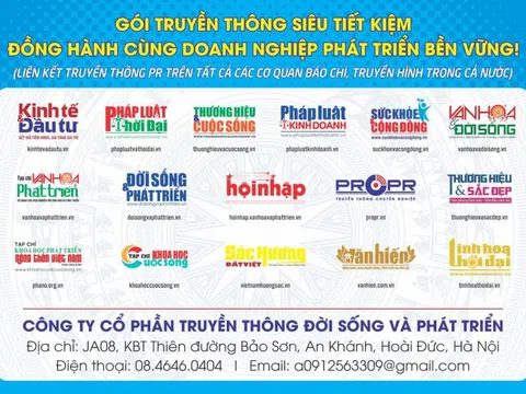 Gói truyền thông siêu tiết kiệm đồng hành cùng doanh nghiệp phát triển bền vững