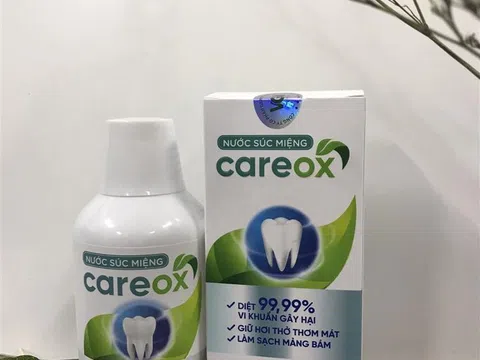 Careox, nước súc miệng thiên nhiên cao cấp, bảo vệ răng miệng, phòng chống Covid -19