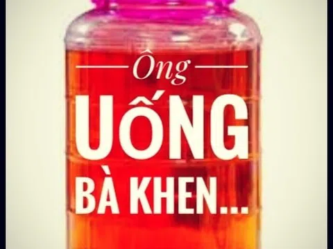 Ông uống bà khen