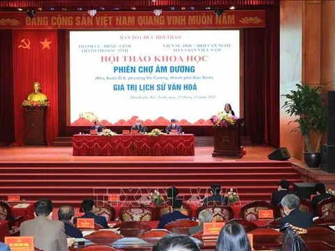 Bắc Ninh: Gìn giữ giá trị văn hóa của Phiên chợ Âm dương