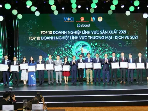 Vinamilk 6 lần liên tiếp được vinh danh trong top 10 doanh nghiệp phát triển bền vững nhất Việt Nam 2021