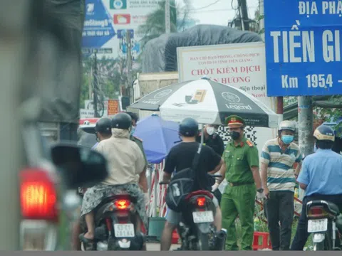 Tiền Giang: Nâng cấp độ dịch Covid-19