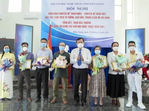 Kiên Giang: 101 tác phẩm đạt giải các cuộc thi