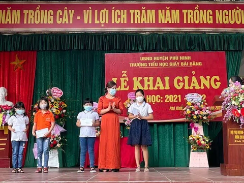 Phú Thọ: Trường Tiểu học Giấy Bãi Bằng xứng danh trường tiên tiến, xuất sắc