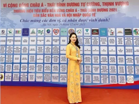 CEO Dương Thanh Thủy được vinh danh “TOP 10 Doanh nhân trí thức tiêu biểu châu Á – Thái Bình Dương”