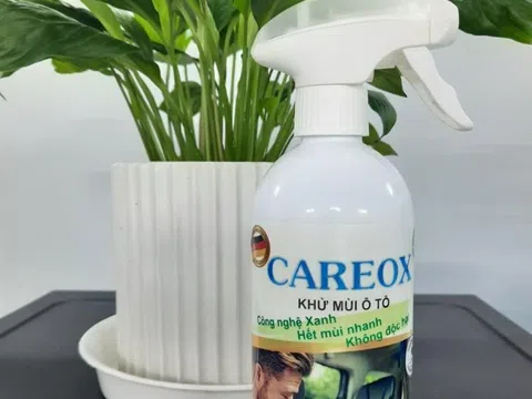 Careox (Ag+): Khử mùi hôi trên xe ô tô, đơn giản, hiệu quả