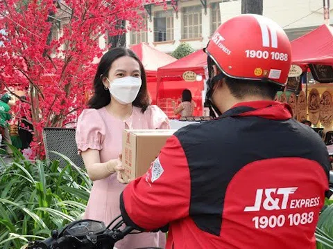 Siêu hội Red Tuesday: J&T Express “lì xì” khách hàng lên tới 5 chỉ vàng