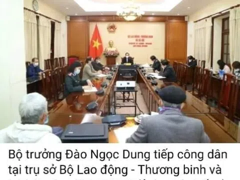 Tiếp người thương binh "lỡ" chế độ, Bộ trưởng Đào Ngọc Dung giải quyết ngay