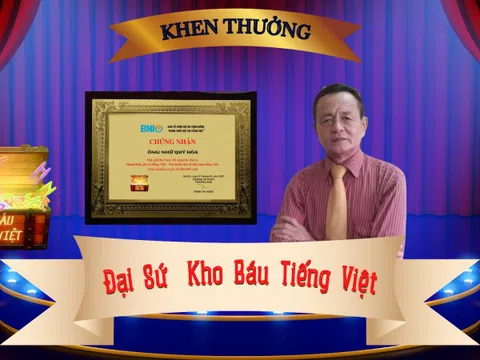 Đại sứ kho báu tiếng Việt - Nhữ Quý Hòa sau chung kết cuộc thi sáng tác thơ ca đánh thức giá trị tiếng Việt