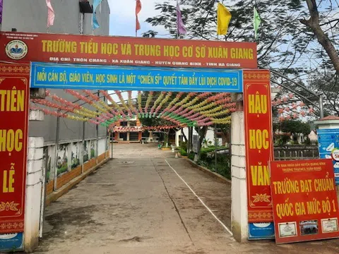 Hà Giang: Thông tin “hạ thi đua vì giáo viên và học sinh bị nhiễm covid 19” của Trường tiểu học và THCS Xuân Giang là không đúng