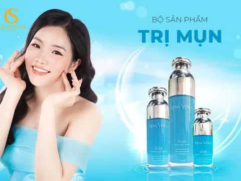 Tân trang diện mạo với mới bộ 3 trị mụn Rena Venus Pure quyền lực tại Cerabe Spa