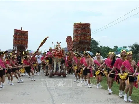 Hà Nội: Khai hội Lễ hội Gióng đền Phù Đổng