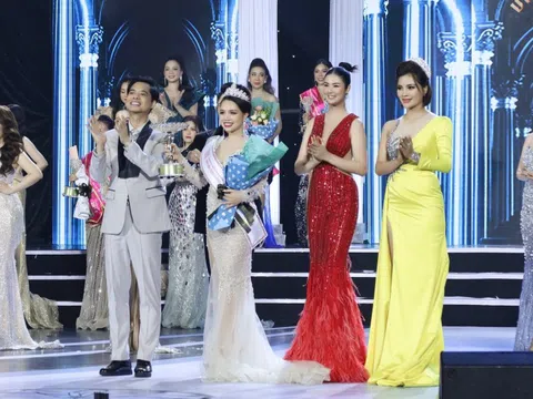 Người đẹp Nghệ An Nguyễn Thị Thảo đăng quang Á hậu 3 Hoa hậu Doanh nhân Việt Nam Toàn cầu 2022