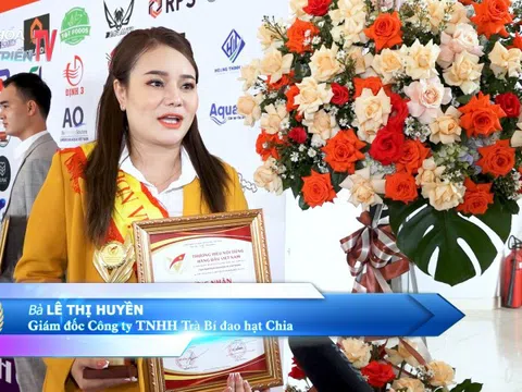 Thương hiệu Trà Bí đao hạt Chia đạt Top 10 "Thương hiệu nổi tiếng hàng đầu Việt Nam" năm 2022