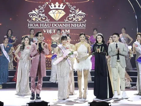Ngôi vị Á hậu 3 Hoa hậu Doanh nhân Việt Nam 2022 được trao cho doanh nhân Vũ Thị Lan Anh