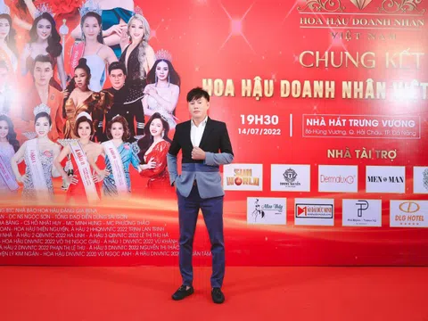 NTK Tommy Nguyễn giúp các thí sinh tỏa sáng trên sân khấu Chung kết Hoa hậu Doanh nhân Việt Nam 2022