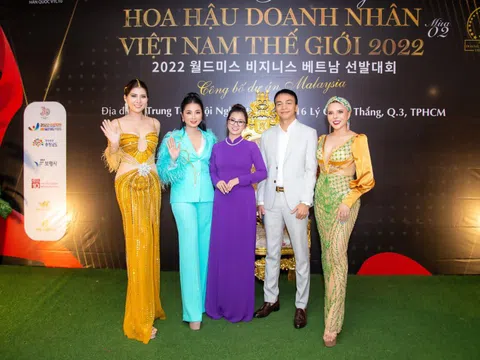 Thanks party Hoa hậu Doanh nhân Việt Nam Thế giới 2022: Đêm dạ tiệc lộng lẫy và sang trọng