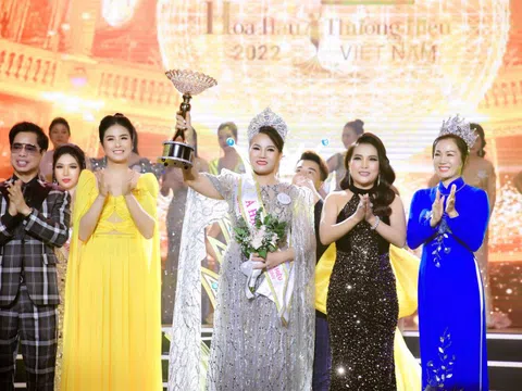 Ngôi vị Á hậu 1 Hoa hậu Thương hiệu Việt Nam 2022 thuộc về doanh nhân Phạm Thị Kim Oanh