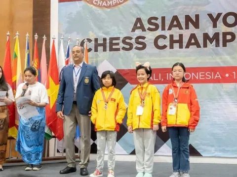 Học sinh trường tiểu học Ngô Gia Tự - TP. Đà Nẵng đạt giải vô địch cờ vua trẻ Châu Á năm 2022