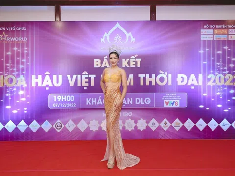 Hậu đăng quang, Hoa hậu Đỗ Thị Quỳnh ngồi ghế Hội đồng thẩm định Hoa hậu Việt Nam Thời đại 2022