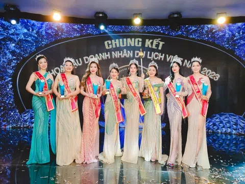 Nước khoáng Thạch Bích đồng hành cùng cuộc thi Hoa hậu Doanh nhân Du lịch Việt Nam 2023