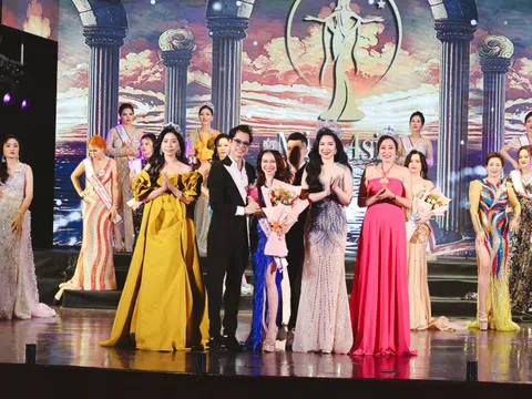 Ngắm nhìn nhan sắc tân á hậu 2 Đào Mộng Hoàng Nga tại chung kết Hoa hậu Doanh nhân Châu Á Việt Nam