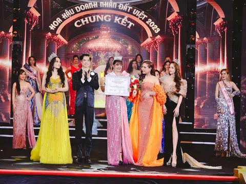 Á hậu 3 Hoa hậu Doanh nhân Đất Việt 2023 gọi tên thí sinh Lê Thị Bình