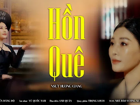 NSƯT Hương Giang ra mắt Karaoke ca khúc “Hồn Quê”