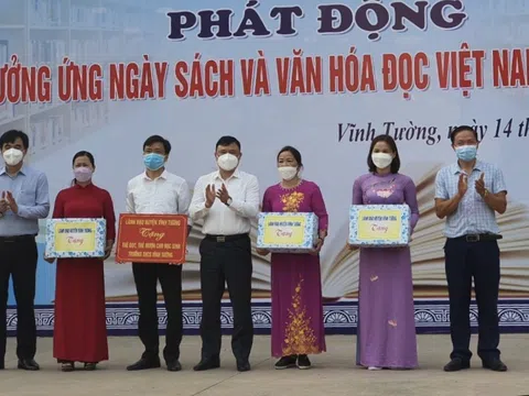 Vĩnh Phúc: Vĩnh Tường hưởng ứng ngày Sách và Văn hoá đọc Việt Nam năm 2022