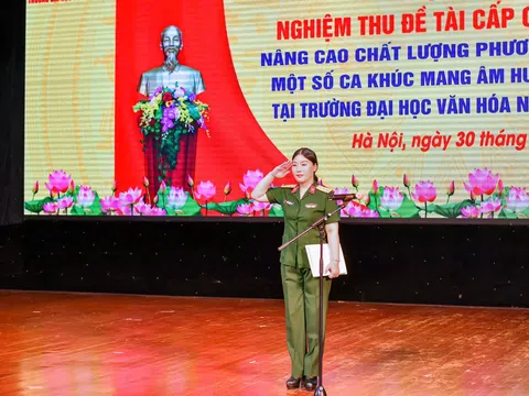 Khi giọng hát trở thành cầu nối văn hóa: Dấu ấn từ công trình nghiên cứu của NSƯT Hương Giang