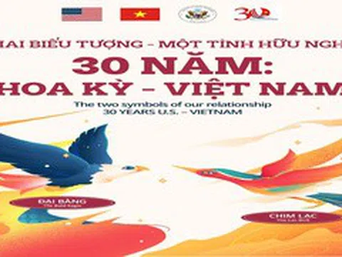 Đại Bàng - Chim Lạc: Biểu tượng của tình hữu nghị 30 năm Việt Nam - Hoa Kỳ