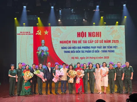 Nâng cao hiệu quả phát âm tiếng Việt trong biểu diễn Cổ điển – Thính phòng: Nghiệm thu đề tài tại Trường Đại học Văn hóa Nghệ thuật Quân đội