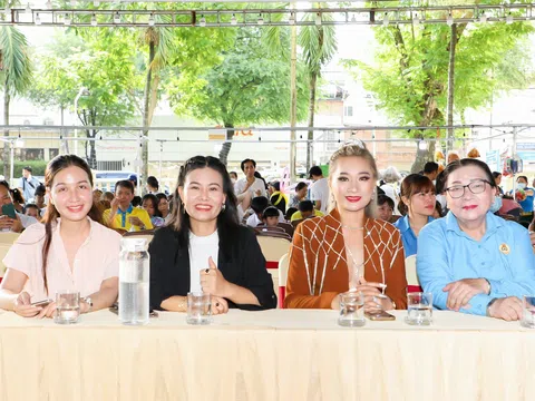 Hoa hậu thiện nguyện Trịnh Lan Trinh làm giám khảo ngày hội Gia đình Việt – Nơi hạnh phúc đong đầy