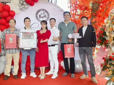 CEO Thanh Trần công bố dự án chuyển nhượng thương hiệu và khai trương chi nhánh Cafe Chồn Cộng 84
