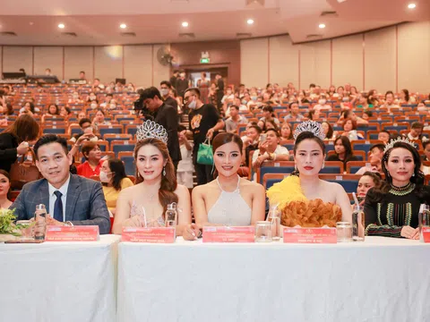 Á hậu Trần Thụy Thanh Nhã ngồi “ghế nóng” chung kết HHDNVN 2022