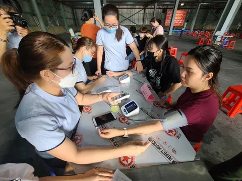 Hiến máu từ thiện: Chương trình nhân văn được Hiệp hội Thương mại Đài Loan - Phân hội Tân Thuận lần đầu tổ chức tại Việt Nam
