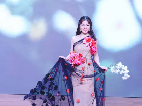 Á hậu Tống Thị Kim Oanh hóa “nữ thần” trong lần xuất hiện mới nhất