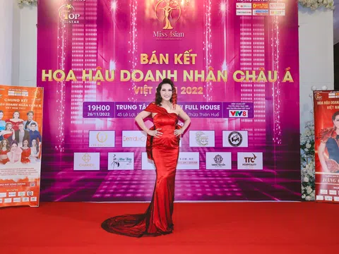 Đêm bán kết Hoa hậu Doanh nhân Châu Á Việt Nam 2022 chính thức được diễn ra tại Cố đô Huế