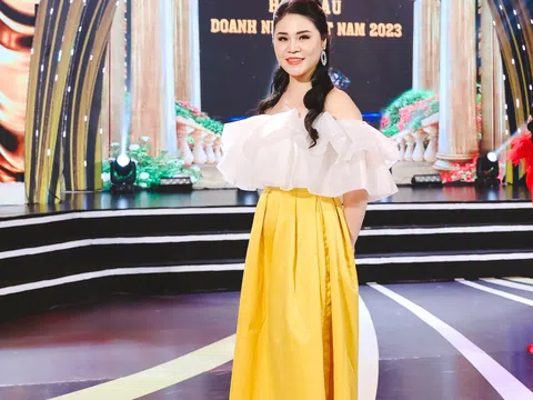 Người đẹp nhân ái Trương Ánh Ngọc tham dự chung kết Hoa hậu Doanh nhân Việt Nam 2023