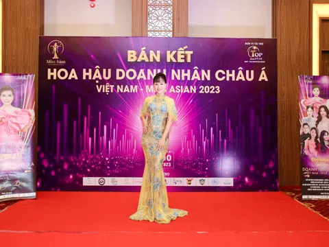 Hoa hậu Võ Thu Sương ngồi ghế cố vấn Hoa hậu Doanh nhân Châu Á Việt Nam 2023