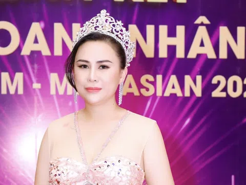 Hoa hậu thiện nguyện Lý Kim Ngân xuất hiện lộng lẫy trong sự kiện tại Quảng Nam